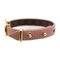 LV Eclipse Monogram Canvas Calf Leather Bracelet in Pink, Beige, Brown & Gold Hardware by Louis Vuitton 3