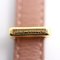 LV Eclipse Monogram Canvas Calf Leather Bracelet in Pink, Beige, Brown & Gold Hardware by Louis Vuitton 9