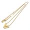 Collar Essential V bañado en oro de Louis Vuitton, Imagen 3