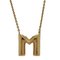Halskette mit Buchstaben M von Louis Vuitton 1