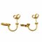 Bookle Dreille Blooming Earrings Gold M64859 Lv Circle Monogram Flower by Louis Vuitton 2