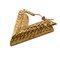 Book De Reuil Essential V Guilloche Gold Earrings by Louis Vuitton, Set of 2, Image 3