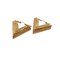 Book De Reuil Essential V Guilloche Gold Earrings by Louis Vuitton, Set of 2, Image 1