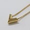 LV Essential V Gold Ladies Necklaceby Louis Vuitton 3