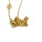 Petit Louis Bouquet De Reuil Lv Circle Strass Gp Gold Monogram Flower Clear Earrings by Louis Vuitton, Set of 2 7