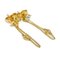 Petit Louis Bouquet De Reuil Lv Circle Strass Gp Gold Monogram Flower Clear Earrings by Louis Vuitton, Set of 2 3