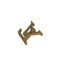 Goldene LV Iconic Ohrringe von Louis Vuitton, 2 . Set 7