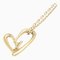 Collar Collier Heart Foreign Love en baño de oro de Louis Vuitton, Imagen 1