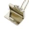 Collier LV Aloha Case Logo Trunk Locket Pendant Metal Silver Necklace by by Louis Vuitton, Image 8