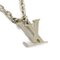 Collier LV Aloha Case Logo Trunk Locket Pendant Metal Silver Necklace by by Louis Vuitton, Image 6