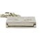 Collar de metal plateado con colgante de medallón de caja con logo de Collier LV Aloha de Louis Vuitton, Imagen 5