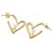 Pendientes Bookle Doreille en forma de corazón de Louis Vuitton. Juego de 2, Imagen 2