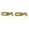 Boukdreuil Double 2 Maillon Gold Earrings by Louis Vuitton, Set of 2 4
