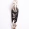 Collier Plate Damier Perforate Necklace in Black & Silver Pendant by Louis Vuitton 8