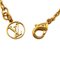 Goldene Corrier Lulgram Halskette von Louis Vuitton 8