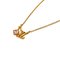 Gold Corrier Lulgram Necklace from Louis Vuitton 1