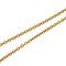 Goldene Corrier Lulgram Halskette von Louis Vuitton 6