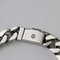 Bracciale a catena in metallo argentato con monogramma di Louis Vuitton, Immagine 7