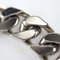 Bracciale a catena in metallo argentato con monogramma di Louis Vuitton, Immagine 8