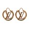 Boucle Doreille Louise Earrings GP in Gold from Louis Vuitton, Set of 2 1