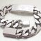 Monogram Chain Metal Silver Unisex Bracelet by Louis Vuitton 1