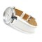 Schmale Tambour Armbanduhr in Metallic-Optik von Louis Vuitton 4
