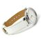Schmale Tambour Armbanduhr in Metallic-Optik von Louis Vuitton 5