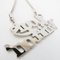 Collar con colgante de metal y diamantes de imitación de Louis Vuitton, Imagen 3