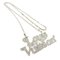Metal and Rhinestone Pendant Necklace from Louis Vuitton, Image 1