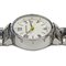 Runde Tambour Date Quartz Qz Uhr aus Edelstahl & Silber von Louis Vuitton 4