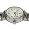 Reloj Tambour Date de cuarzo Qz redondo plateado de acero inoxidable de Louis Vuitton, Imagen 3