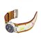 Tambour Uhr mit braunem Zifferblatt von Louis Vuitton 2