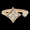 LOUIS VUITTON Bague Star Blossom Mini [Or Rose X Nacre Blanche X Diamant] Q9S80A Or Rose [18K] Diamant Mode, Bague Coquillage Carat/0,04 Or Rose 1