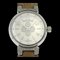 Stainless Steel and Leather Watch from Louis Vuitton 1