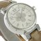 Stainless Steel and Leather Watch from Louis Vuitton 3