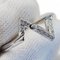 Diamond LV Vault Upside Down White Gold Ring by Louis Vuitton 8