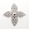 Anillo con flor en forma de estrella con pavé de diamantes de Louis Vuitton, Imagen 2