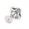 Earrings in White Gold from Louis Vuitton, Set of 2 4