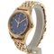Stainless Steel Pink Gold Quartz Analog Display Navy Dial Slim Womens Watch from Marc by Marc Jacobs 2