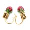 Strawberry Earrings from Miu Miu, Set of 2 4