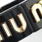 Black White Plex Metal Bracelet from Miu Miu 6
