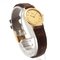 De Ville Round Date Gp Leather Strap Watch from Omega 3