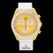 OMEGA Moonswatch Speedmaster Mission to Sun SO33J100 Quartz Watch Nylon/Bioceramic/Velcro Yellow 0150 1
