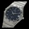 OMEGA Constellation 1512.40 Watch Men's Date Quartz Stainless Steel SS Silver Gray Polished 1
