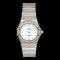 OMEGA Constellation Mini My Choice 1465.71 Diamond Bezel orologio da donna quadrante bianco conchiglia al quarzo, Immagine 1