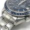 Speedmaster Date Uhr in Silber & Marineblau von Omega 6