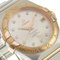 OMEGA Constellation Watch 11P Diamond 123.20.35.20.52.001 Stainless Steel x K18 Pink Gold Automatic Winding Analog Display Silver Dial Men's 3