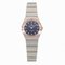 OMEGA Constellation Quartz 25mm Blue Aventurine x 12P Diamond 131.20.25.60.53.002 Women's Watch O4139 7