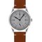 Leather Watch Manual Winding Watch in Silver Dial from Omega, Image 1