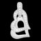 PIAGET Limelight Colgante de corazón doble con diamante superior K18WG, Imagen 1